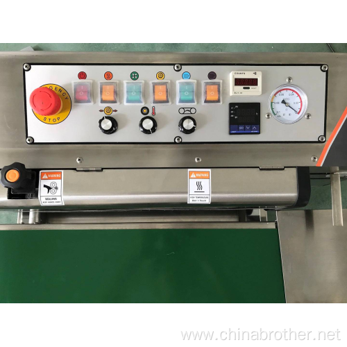 Vertical vacuum Nitrogen filling sealing machine